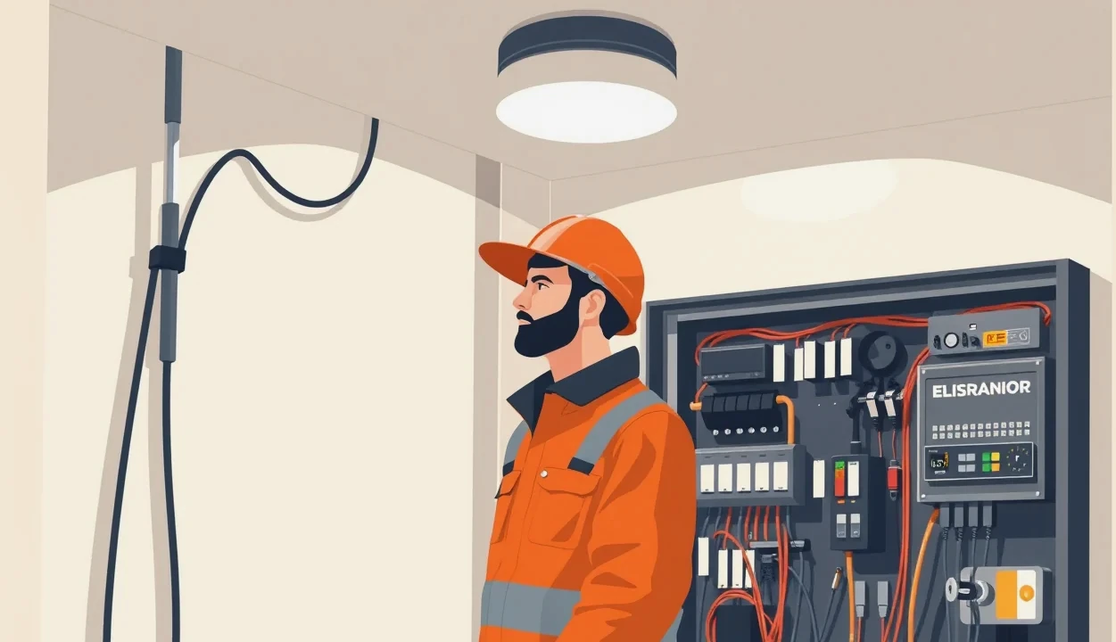 Vchod do moderného bytového domu s elektronickým vrátnikom a poštovými schránkami