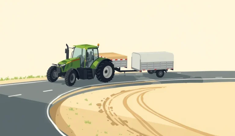 Osobné auto po kolízii s ramenom kolesového rýpadla na okraji cesty