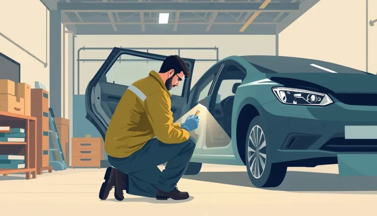 Dovážané osobné auto s nemeckými prevoznými značkami pripravené na cestu