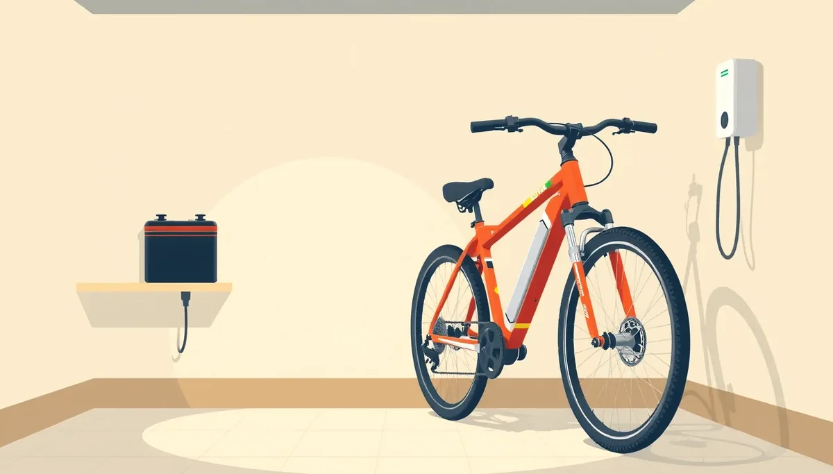 Horský bicykel uzamknutý v suterénnej pivničnej kobke bytového domu