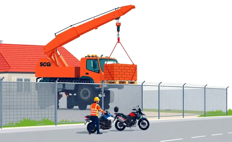Dodávkové vozidlo Iveco Daily zaparkované pred skladovým areálom firmy