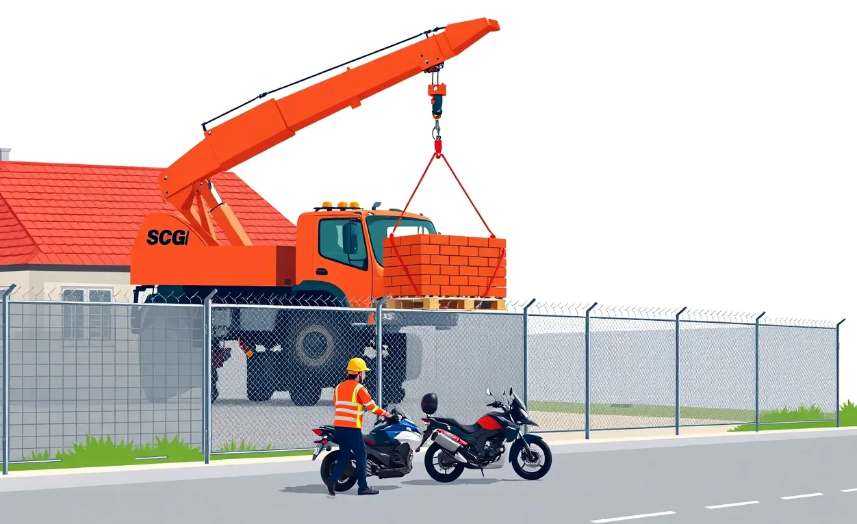 Dodávkové vozidlo Iveco Daily zaparkované pred skladovým areálom firmy