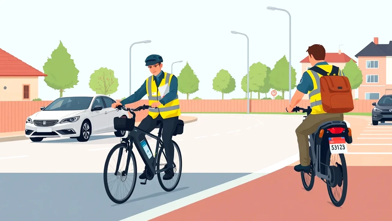 Detail elektromotora a batérie na ráme moderného elektrobicykla