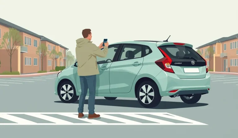 Prijímací technik v autoservise spisuje kalkuláciu opravy poškodeného vozidla s majiteľom