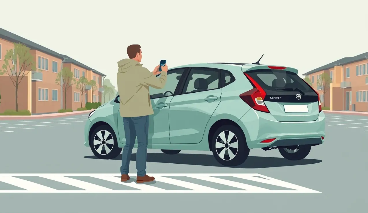 Prijímací technik v autoservise spisuje kalkuláciu opravy poškodeného vozidla s majiteľom