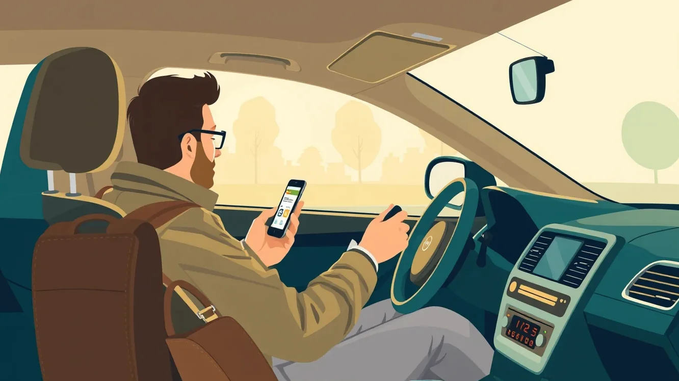 Osobný automobil prechádza popod mýtnu bránu s kamerovým systémom na diaľnici